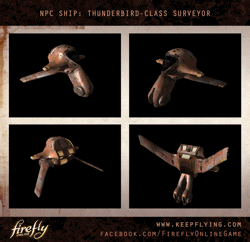 Firefly Online - Thunderbird Class In-Game Model